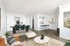 living room and dining room table