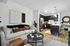 living room and kitchen