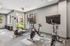 fitness center bikes