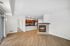 living room with fireplace
