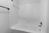 first bathroom interior