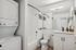 bathroom and in-home washer dryer