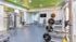 Fitness center weight area