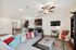 furnished living room