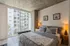 888 at Grand Hope Park Bedroom with Floor-to-Ceiling Windows