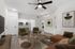 Arrive Buckhead Living Room with Modern Finishes