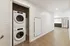 888 at Grand Hope Park Apartment In-Unit Laundry Closet with Stacked Washer and Dryer Set