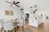 Arrive Laurie Lane Dining Room with Ceiling Fan