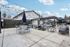 Alturas Vose Townhomes Outdoor Living Space with Ample Seating and Ambient Lighting