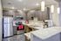 The Social West Ames Reserve Modern Kitchen with Marble Countertops
