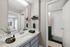 Arrive 800 Penn Modern Bathroom with Vanity Mirror and Light Fixtures