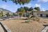 Inviting outdoor playground with slides and pergola in a serene residential community.