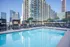 888 at Grand Hope Park Luxurious Pool Featuring Cabanas with City Views.