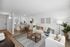 ReNew Berryessa Modern Living Room with Modern Decor Connecting to Kitchen