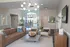 Modern and inviting apartment lobby with a chic lounge area, stylish lighting, and elegant decor, creating a welcoming ambiance for residents and guests.