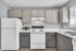 Chic modern kitchen with sleek cabinets, appliances, and bright natural light, perfect for culinary adventures.