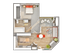 Arrive First HIll | One Bed