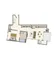 arrive seaside 1-bedroom plan A3