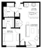 the emerson plan a12 one bedroom