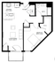 plan a14 1-bed emerson