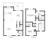 2 BR x 2.5 BA Townhome with Washer/Dryer - B
