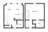 ATH1 | 1-Bedroom Floorplan