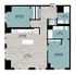 C3 | 2-Bedroom Floorplan