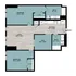 D2 | 2-Bedroom Floorplan