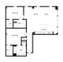 D2 | 2-Bedroom Floorplan