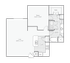 Mitchell | 1-Bedroom Floorplan