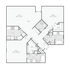 Vermillion | 2-Bedroom Floorplan