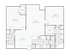 Staring | 2-Bedroom Floorplan