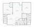 Staring XL | 2-Bedroom Floorplan