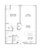 1 BR x 1 BA - A - Income-Restricted (50) | 1-Bedroom Floorplan