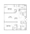 2x2a | 2-Bedroom Floorplan