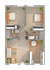 Paisley | 2-Bedroom Floorplan