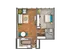 Floor Plan Images | Arrive Streeterville