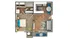 arrive santa clarita evergreen 1 bedroom floorplan