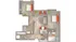Plan B8 2-Bedroom Floorplan