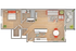 A3 | 1-Bedroom Floorplan