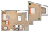 A5 | 1-Bedroom Floorplan