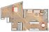 A10 | 1-Bedroom Floorplan