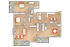 B8 | 2-Bedroom Floorplan