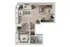 V1 | Junior 1-Bedroom Floorplan