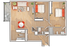 B2 | 2-Bedroom Floorplan