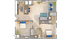 B2 | 2-Bedroom Floorplan