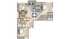 D1 | 3-Bedroom Floorplan