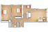 West - B2 | 2-Bedroom Floorplan
