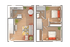 Imperial | 2-Bedroom Floorplan