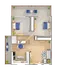 Sycamore | 2-Bedroom Floorplan
